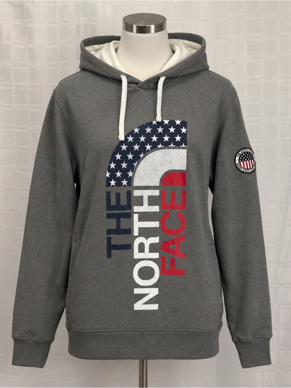 The North Face Gray Hoodie men’s XL